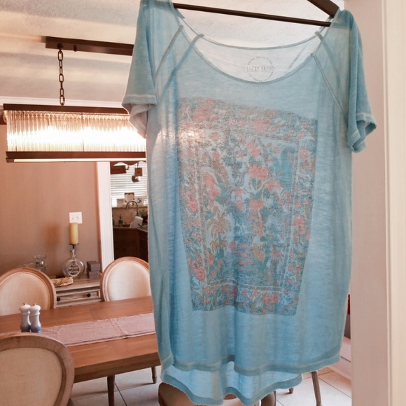 Lucky Brand Tops - Lucky Floral & Nature Oversized top